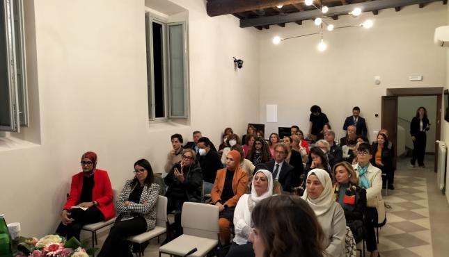جمعية الصداقة الايطالية العربية وجمعية 99 non 100 لتمكين المرأة.jfif