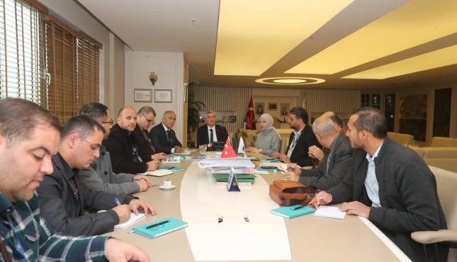 اتحاد بلديات غزة يبحث مع اتحاد البلديات التركية سبل تعزيز التعاون 2.jpg