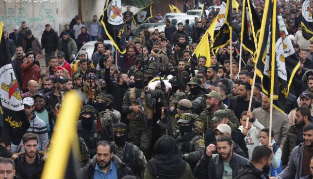 جنازة الشهيد القطناني