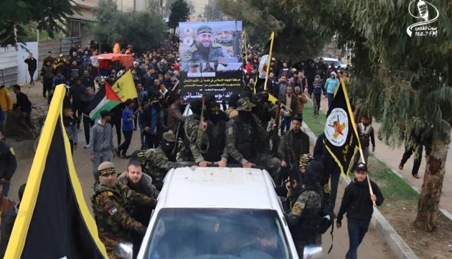 جنازة الشهيد القطناني