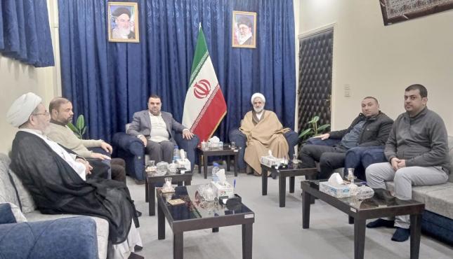 وفد من الجهاد  يزور ممثل قائد الثورة الإسلامية الإيرانية في سورية.jpg