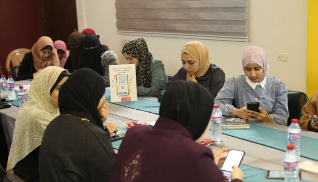 رواسي فلسطين وكتلة الصحفي تنظمان وقفة إسنادية للإعلاميات الفلسطينيات  9.jpg