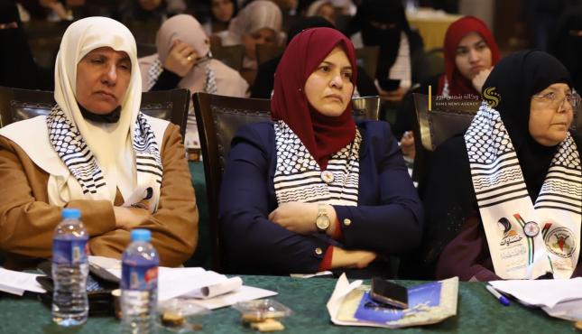 مؤتمر الإطار النسوي لحركة الجهاد الإسلامي في يوم المرأة العالمي 1.jpg