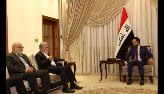 النخالة مع رئيس مجلس النواب العراقي