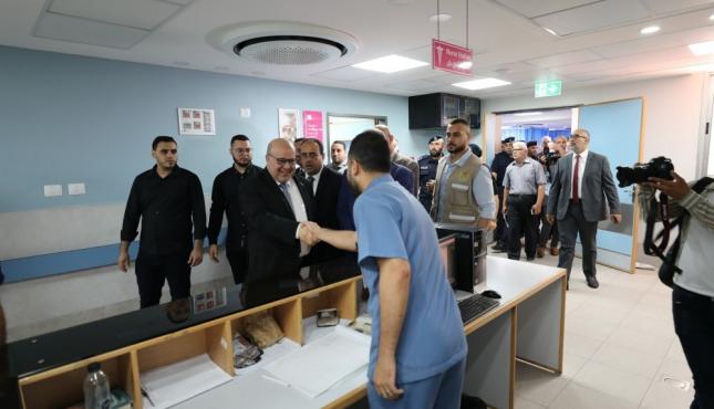 افتتاح قسم الطوارئ الجديد في مجمع الشفاء بغزة (4).jpg