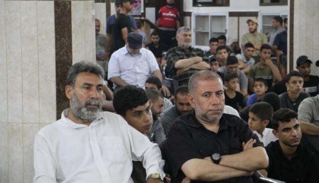 الجهاد الإسلامي بغزة تنظم أمسية تأبينية للشهيد القائد شعبان الدحدوح 6.jpeg