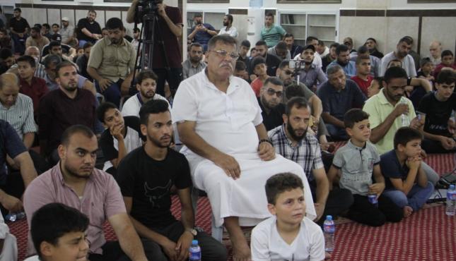 الجهاد الإسلامي بغزة تنظم أمسية تأبينية للشهيد القائد شعبان الدحدوح 5.jpeg