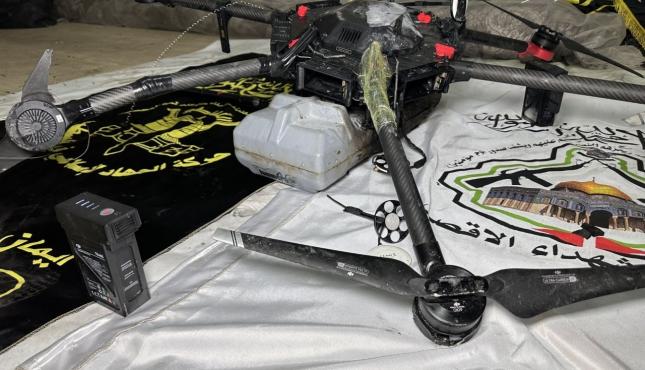 اسقاط طائرة للاحتلال في جنين (3).jpg