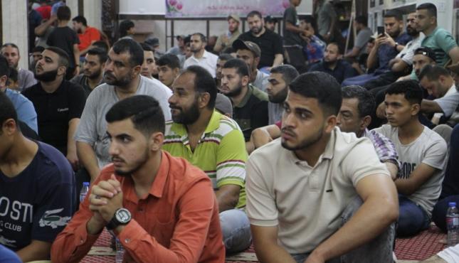 الجهاد الإسلامي بغزة تنظم أمسية تأبينية للشهيد القائد شعبان الدحدوح 7.jpeg