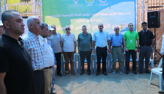 الأولمبية توقد شعلة الأسبوع الأولمبي الوطني السنوي