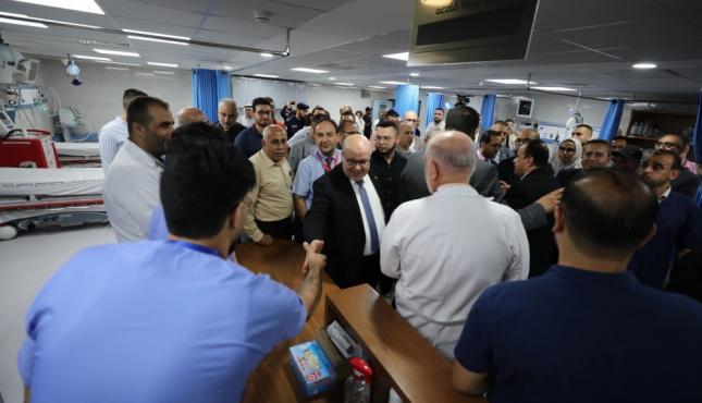 افتتاح قسم الطوارئ الجديد في مجمع الشفاء بغزة (12).jpg