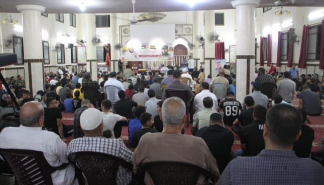 الجهاد الإسلامي بغزة تنظم أمسية تأبينية للشهيد القائد شعبان الدحدوح 11.jpeg