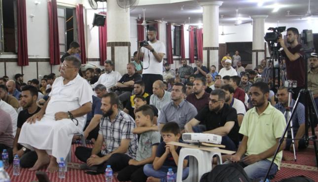 الجهاد الإسلامي بغزة تنظم أمسية تأبينية للشهيد القائد شعبان الدحدوح 3.jpeg