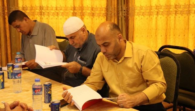 إشهار كتاب أرواح مسافرة لكوكبة من شهداء الجهاد الإسلامي 10.jpeg