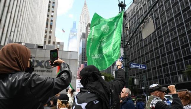 مظاهرات في نيويورك أمريكا دعماً لغزة وتنديداً بالعدوان الإسرائيلي (4).jfif