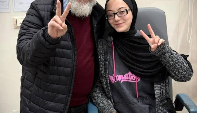 نجاح عملية جراحية معقدة في مصر لجريحة من غزة (1).jpg