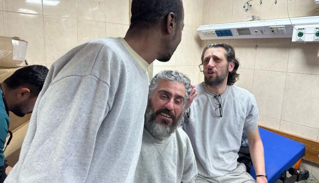 الإفراج عن أسرى من قطاع غزة من سجون الاحتلال.....jpg