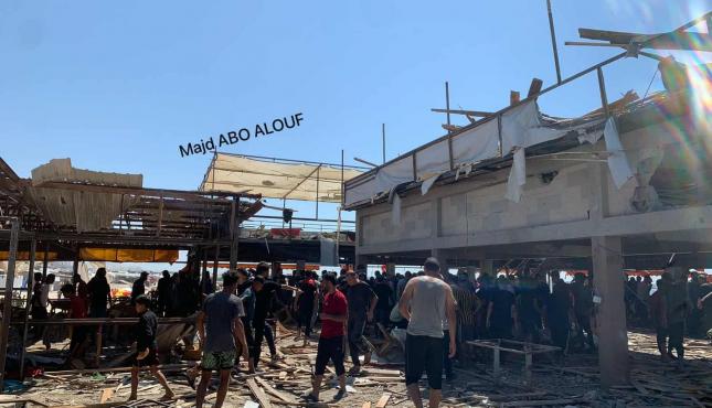 استهداف استراحة الباقة.jpg