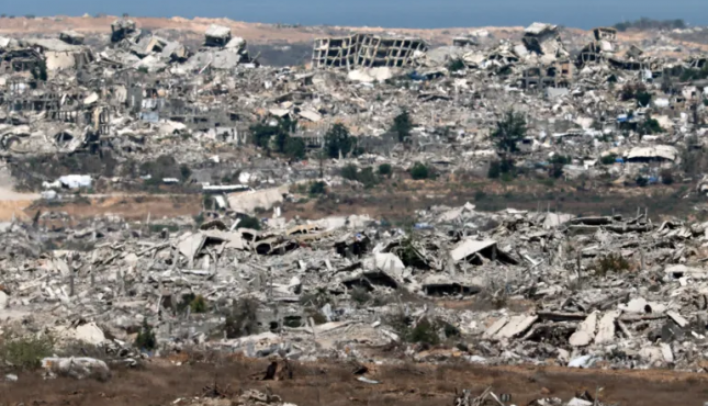 صور جوية صادمة لقطاع غزة