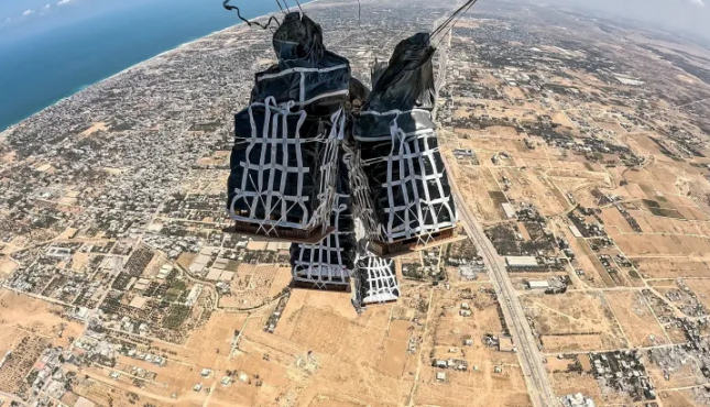 صور جوية صادمة لقطاع غزة