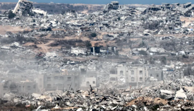 صور جوية صادمة لقطاع غزة