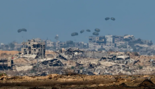 صور جوية صادمة لقطاع غزة