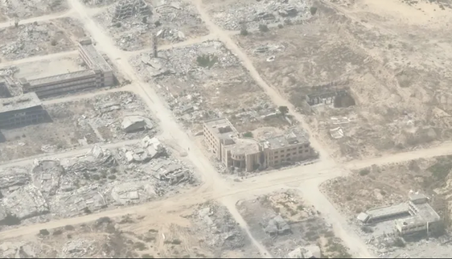 صور جوية صادمة لقطاع غزة