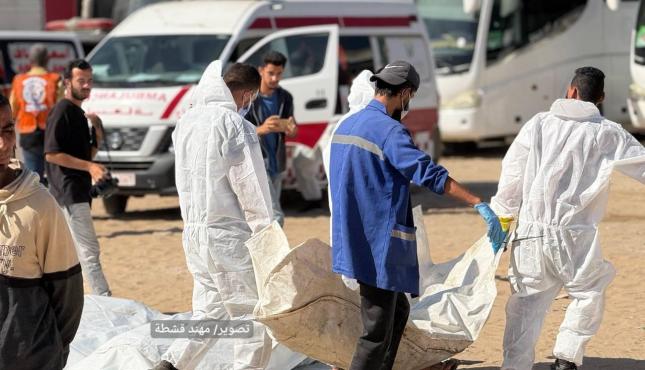 الصحة بغزة تقرر دفن 41 جثمانا لأسرى مجهولي الهوية
