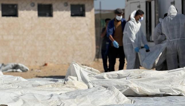 الصحة بغزة تقرر دفن 41 جثمانا لأسرى مجهولي الهوية