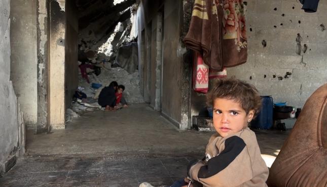 منازل آيلة للسقوط في غزة