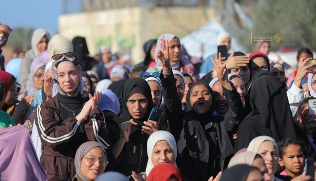 منظمة الرباط التركية تنظم حفل زواج جماعي لـ 203 عريس من غزة (19).jpeg