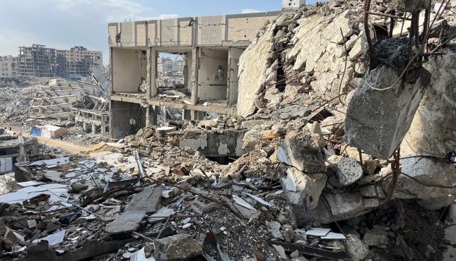 منازل آيلة للسقوط في غزة