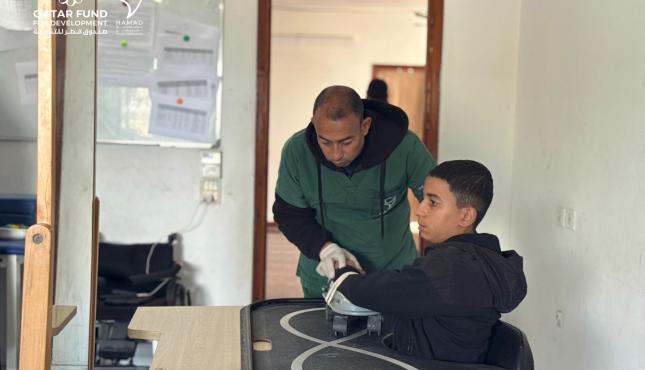 بالصور مستشفى حمد يستأنف العمل بمقره الرئيسي شمال غزة ويفتتح فرعا جديدا جنوب القطاع