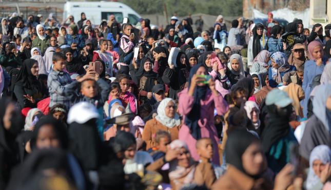 منظمة الرباط التركية تنظم حفل زواج جماعي لـ 203 عريس من غزة (2).jpeg