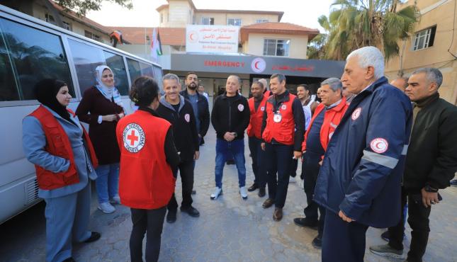 الهلال الأحمر الفلسطيني يفتتح قسم الاستقبال والطوارئ المؤهل في مستشفى الأمل