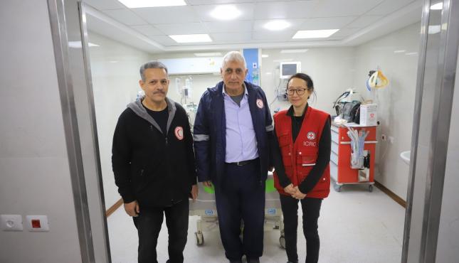 الهلال الأحمر الفلسطيني يفتتح قسم الاستقبال والطوارئ المؤهل في مستشفى الأمل
