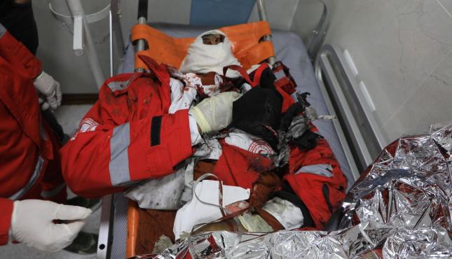 استشهاد مسعف من طواقم الهلال الأحمر - شهيد شهداء (1).jpeg