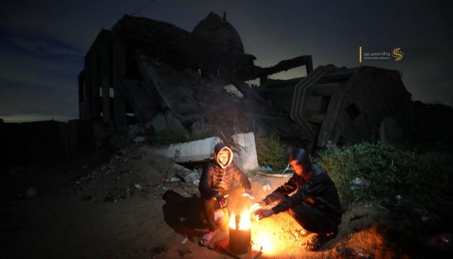 أجواء المنخفض الجوي في قطاع غزة 2.jpg