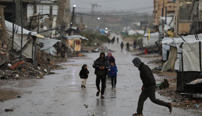 أجواء المنخفض الجوي في قطاع غزة 13.jpg