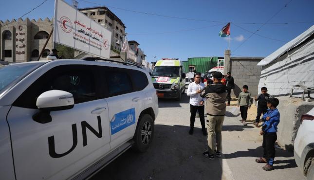 ‘إجلاء مرضى عبر معبر رفح (9).jpg