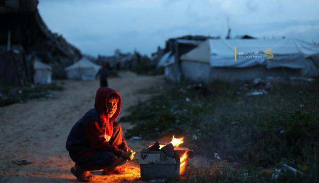 أجواء المنخفض الجوي في قطاع غزة 6.jpg