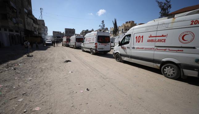 ‘إجلاء مرضى عبر معبر رفح (3).jpg