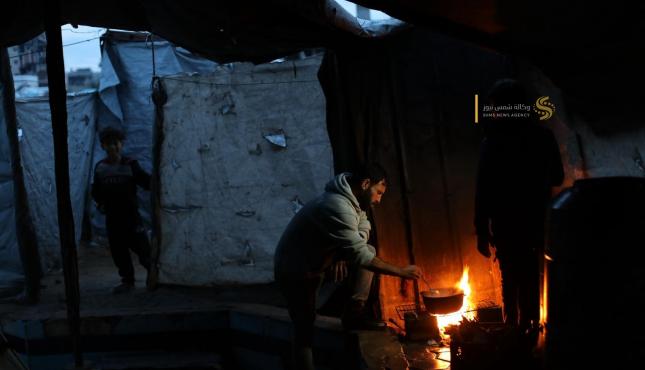 أجواء المنخفض الجوي في قطاع غزة 7.jpg