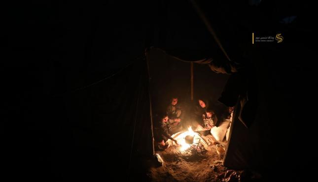 أجواء المنخفض الجوي في قطاع غزة.jpg