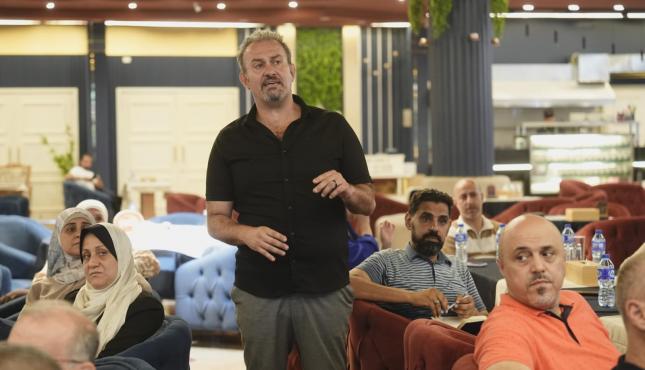 بالصور تنظيم ورشة عمل بعنوان إعادة بناء قطاع غزة: احتياجات وأولويات التعافي الرؤية الفلسطينية والملكية