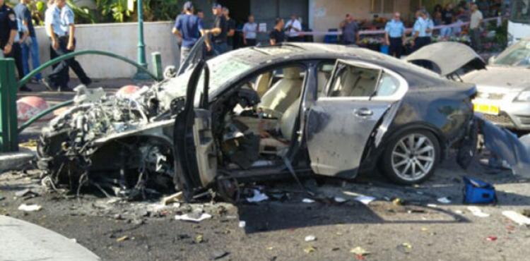 من مكان الانفجار