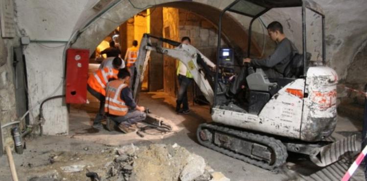 حفريات الاقصى