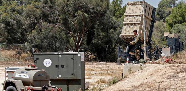 الاحتلال ينشر منظومة القبة الحديدية في مناطق غلاف غزة-