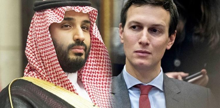 ولي العهد السعودي محمد بن سلمان وجارد كوشنير مستشار الرئيس الامريكي دونالد ترامب