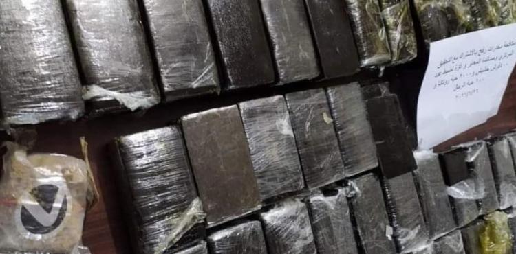 ضبط مخدرات في رفح